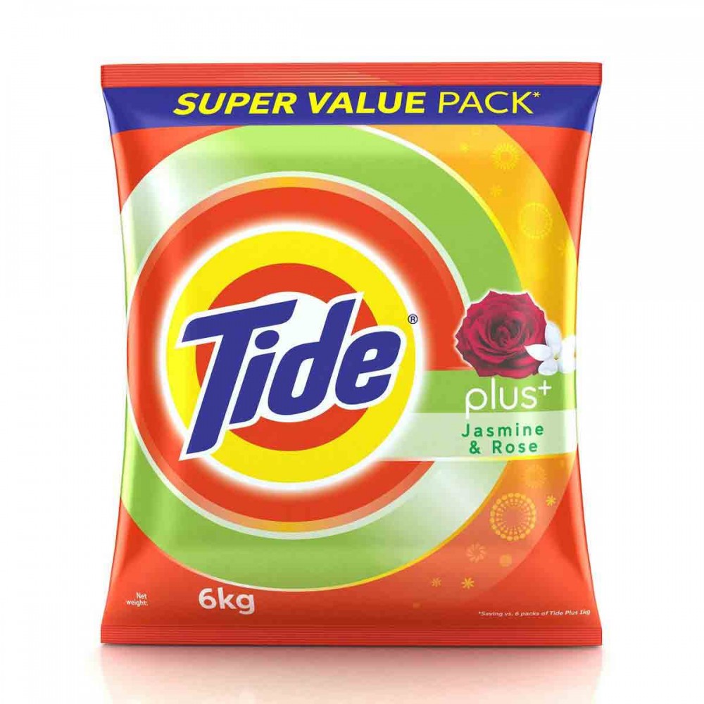 Tide Plus Jasmine & Rose Detergent Powder 