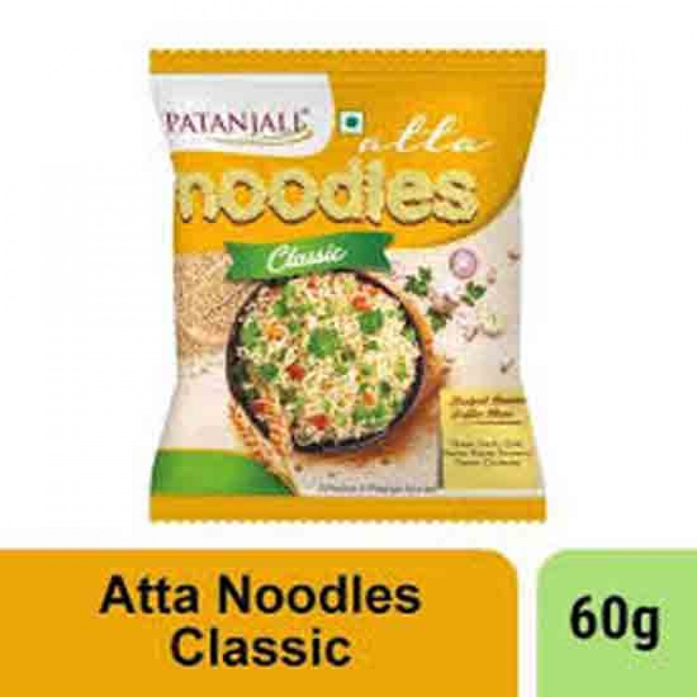 Patanjali Atta Noodles Classic 60 gm