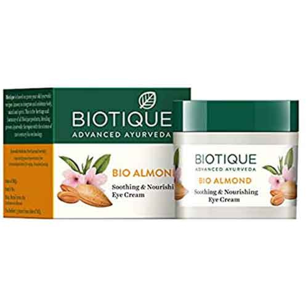 Biotique Bio Almond Soothing & Nourishing Eye Cream 15 gm  