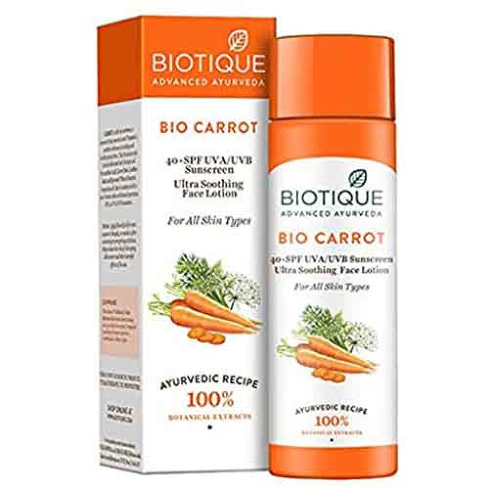 Biotique Bio Carrot Face & Body Sunscreen 