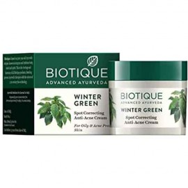 Biotique Bio Winter Green Spot Correcting Anti Acne Cream 15 gm  