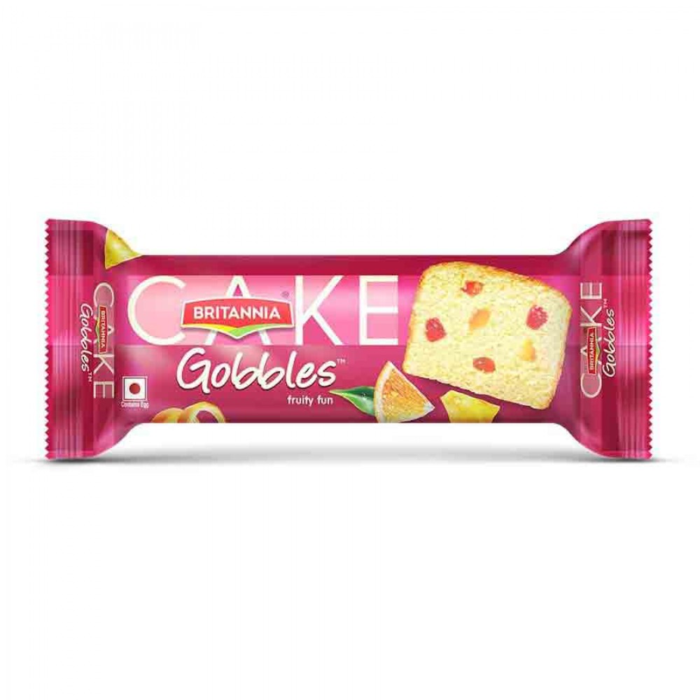 Britania Cake Gobbles Fruity Fun  