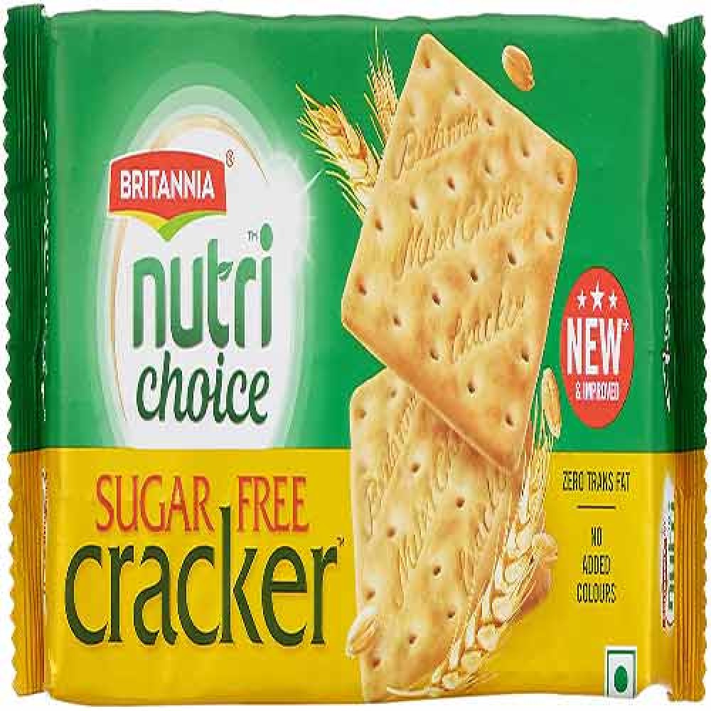 Britannia Nutri Choice Sugar Free Cracker 300 gm