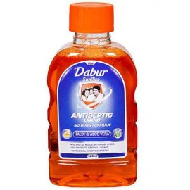 Dabur Sanitize Antiseptic Liquid haldi & alovera 125 ml