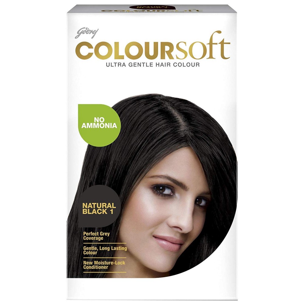 Godrej Colour Soft Hair Color 1 Natural Black  