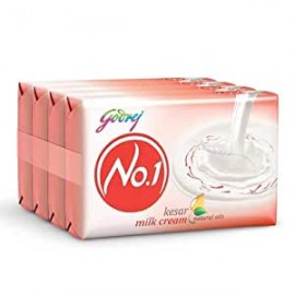 Godrej No. 1 Kesar Milk Cream Soap (4X52 gm) 208 gm