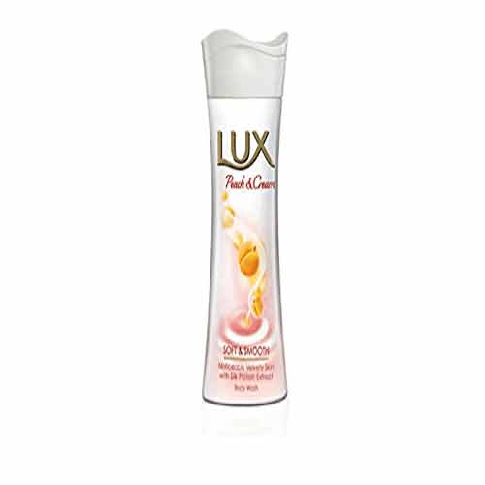 Lux Peach & Cream Soft & Smooth Body Wash 