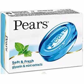 Pears Soft & Fresh Pure Glycerin Mint Extracts Soap 50 gm