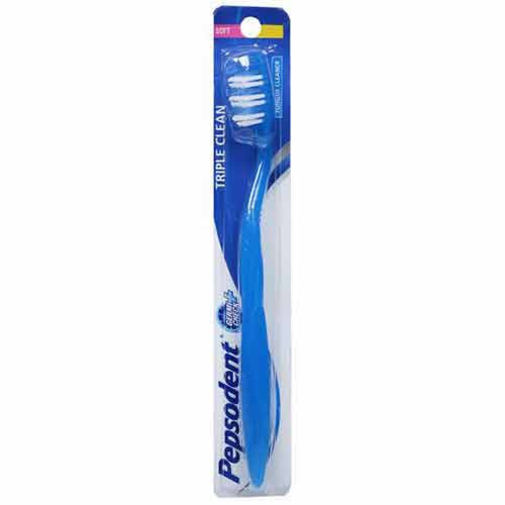 Pepsodent Triple Clean Soft Toothbrush 1 Pc