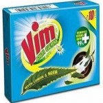 Vim Anti Germ With Lemon & Neem Dishwash Bar  