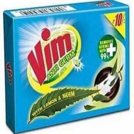 Vim Anti Germ With Lemon & Neem Dishwash Bar  