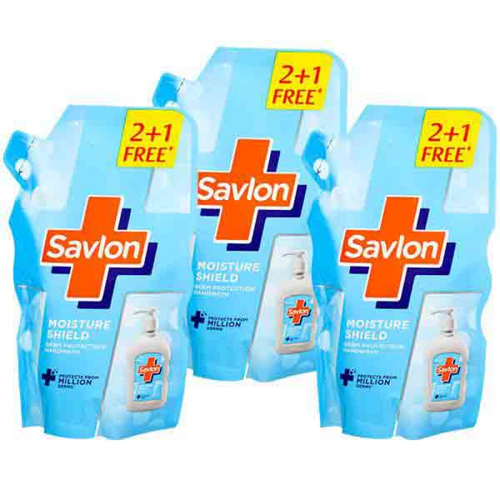 Savlon Moisture Shield Handwash Buy 2 Get 1 Free Refill 370 ml