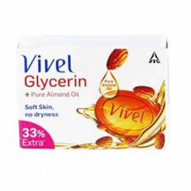 Vivel Glycerin Pure Almond Oil Soap 100 gm