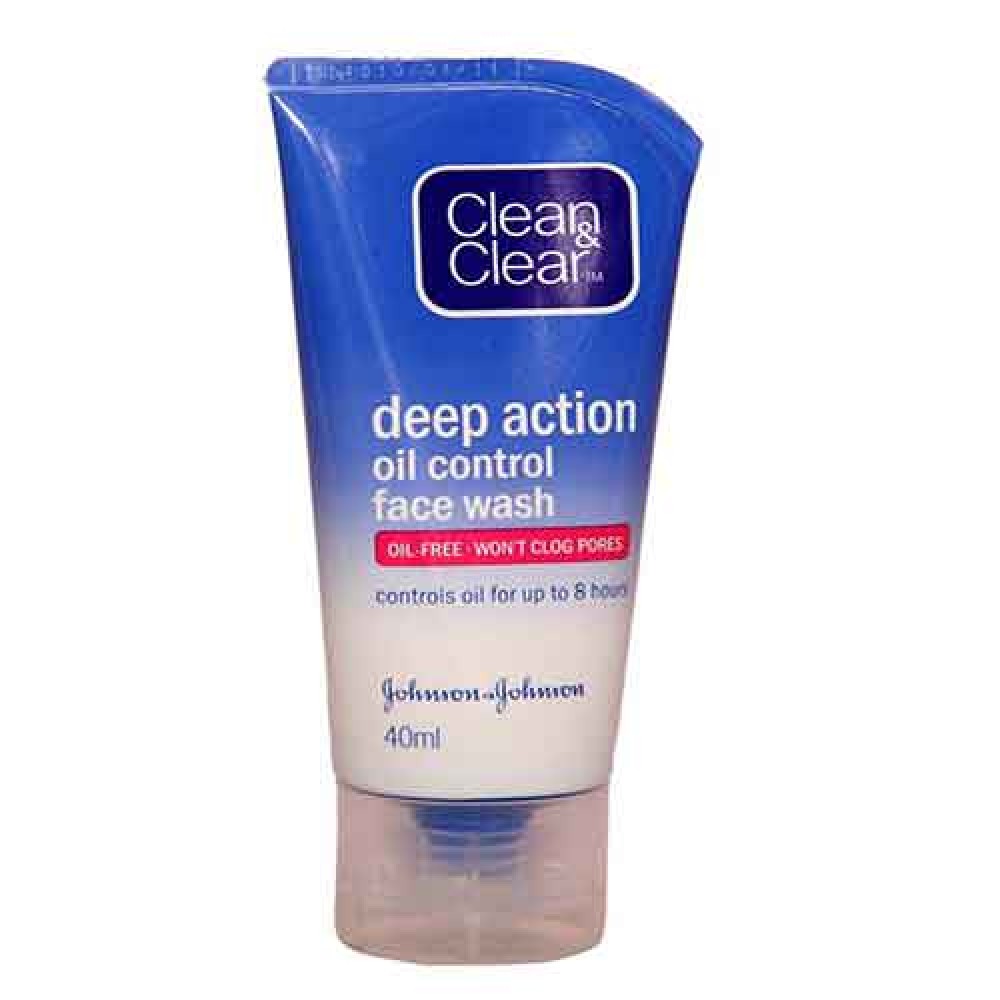 Clean & Clear Deep Action Oil Control Face Wash 