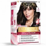 Loreal 4 Natural Dark Brown Triple Care Creme Excellence Crème 1 Box
