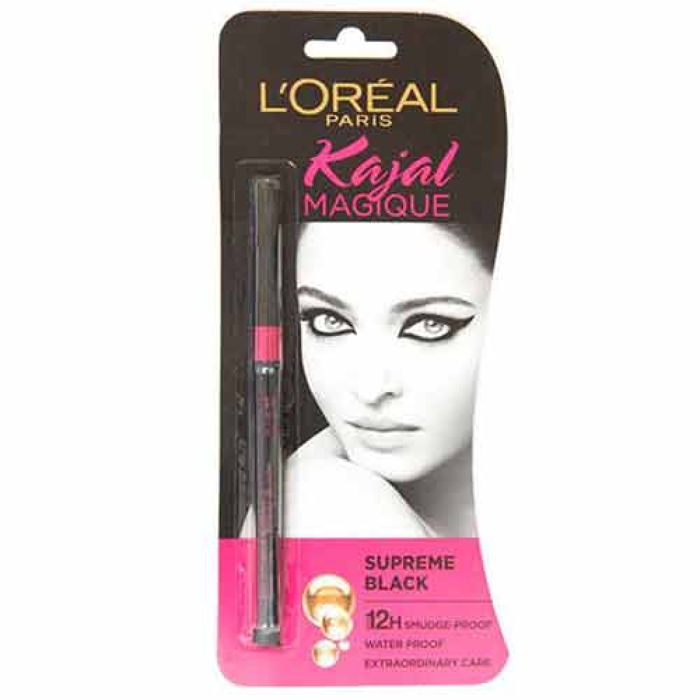 Loreal Kajal Magique Supreme Black 1 Pc