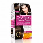 Loreal Paris Casting Creme Gloss 400 Dark Brown (21 gm+24 ml)