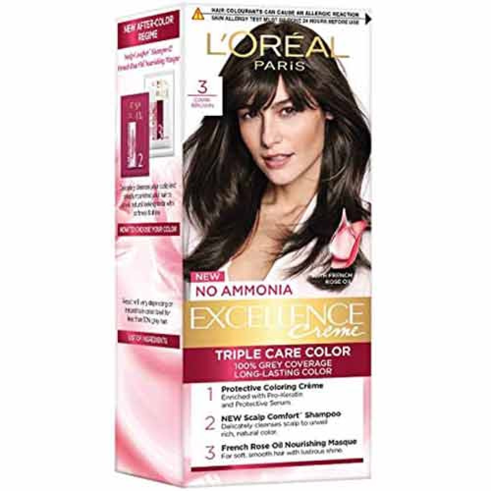 Loreal Paris Shade3-Natural Dark Brown