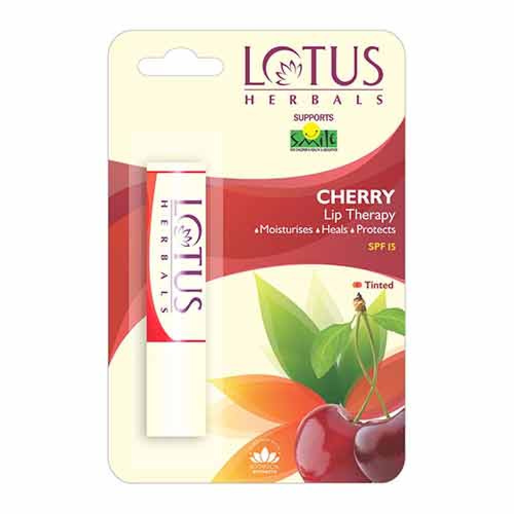 Lotus Herbals Cherry Lip Therapy Spf 15