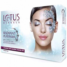 Lotus Herbals Radiant Platinum Anti Ageing Facial Kit