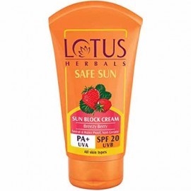 Lotus Herbals Safe Sun Sun Block Cream Spf 