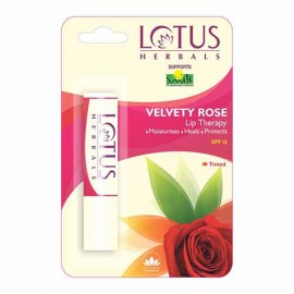 Lotus Herbals Velvety Rose Lip Therapy Spf 15