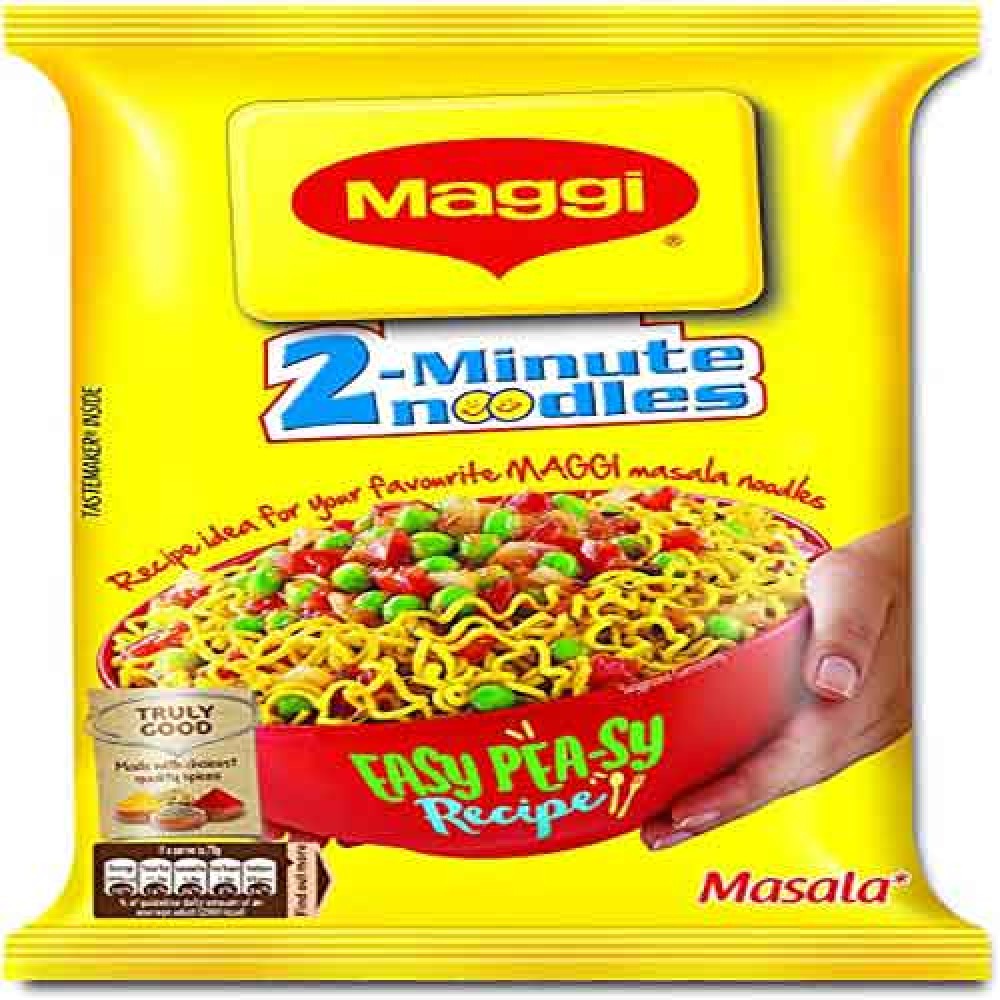 Maggi Noodles (Tomato/Capsica/Cheesy) 60 gm