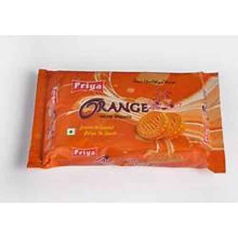 Priya Orange Cream Biscuit 250 gm