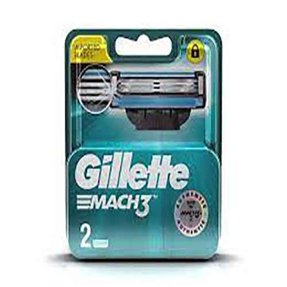 Gillette Mach 3 2 Cartridges 1 Pkt