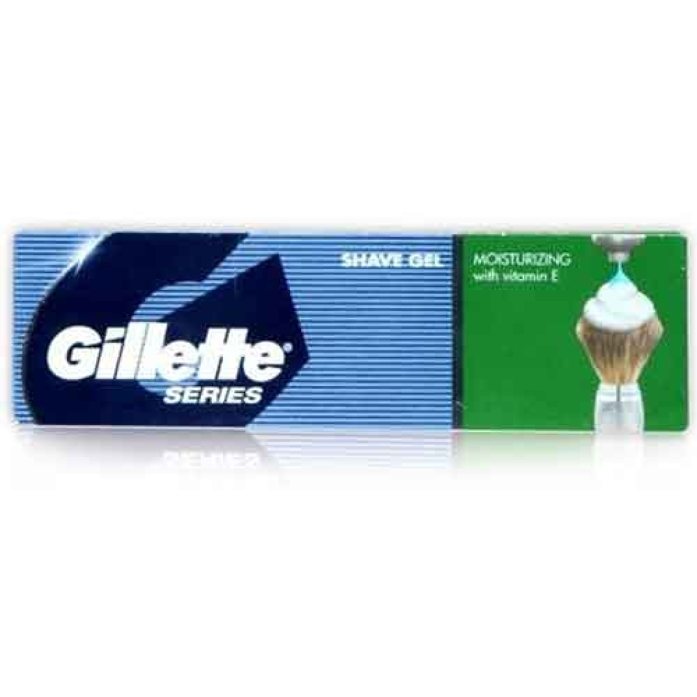 Gillette Series Shave Gel Moisturizing With Vitamin E  