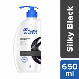 Head & Shooulders Silky Black Anti Dandruff Shampoo 675 ml