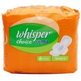 Whisper Choice Ultra Wings 6 Pads 1 Pkt