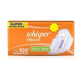 Whisper Choice Wing 20 Pads 1 pkt
