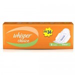 Whisper Choice Regular 8 Pads 1 Pkt