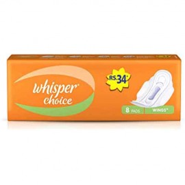 Whisper Choice Regular 8 Pads 1 Pkt
