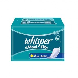 Whisper Maxi Fit Regular Napkin 8 pads 1 Pkt