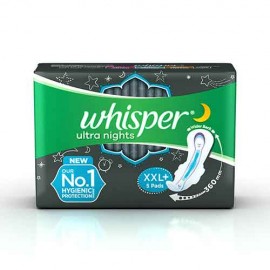 Whisper Ultra Night Xxl+ Wings 5 Pads