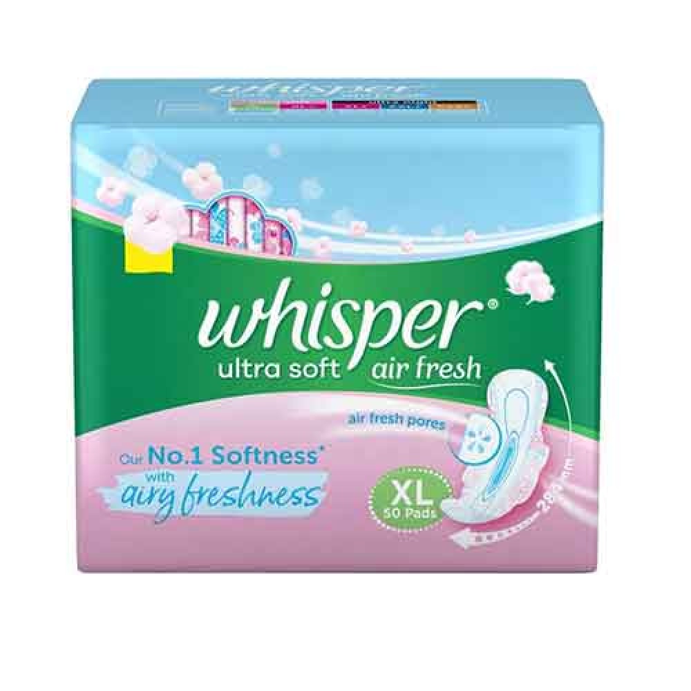 Whisper Ultra soft Air Fresh XL+  