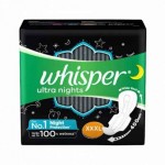 Whisper Ultra Nights XXXL Napkin 40 pads