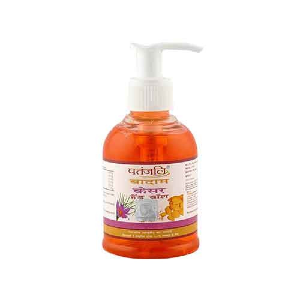 Patanjali Almond Kesar Hand Wash 175 ml