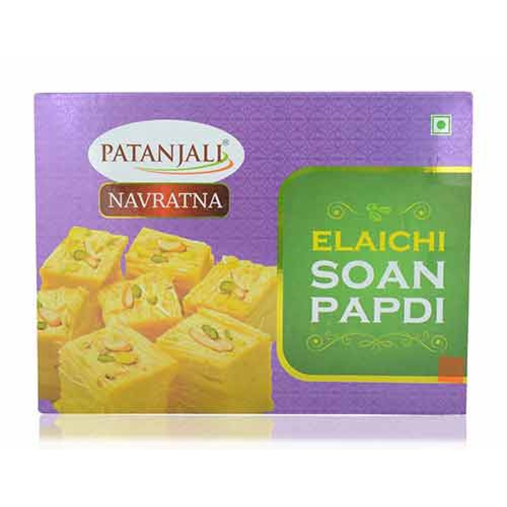Patanjali Navratna Elaichi Soan Papdi 500 gm
