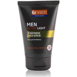 VLCC Men Active Light Blackhead Control Face Scrub 100 ml